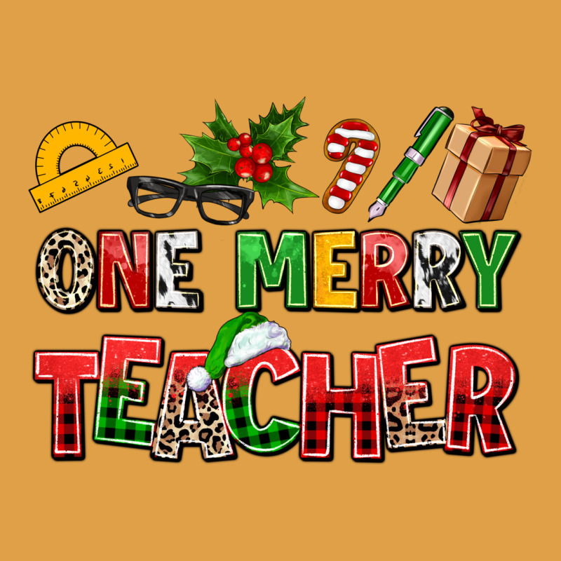 One Merry Teacher Premium Hoodie by AdoDesignShop | Teevron