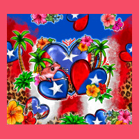 Puerto Rico Hearts Premium Sweatshirt | Teevron