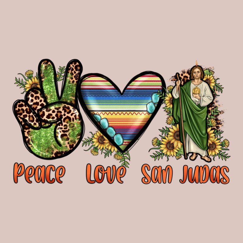 Peace Love San Judas Premium Hoodie by JahusDesignShop | Teevron