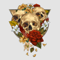 Triangle Flower Skeletons Premium Sweatshirt | Teevron
