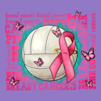 Pink Out Breast Cancer Volleyballs Urban Hoodie | Teevron
