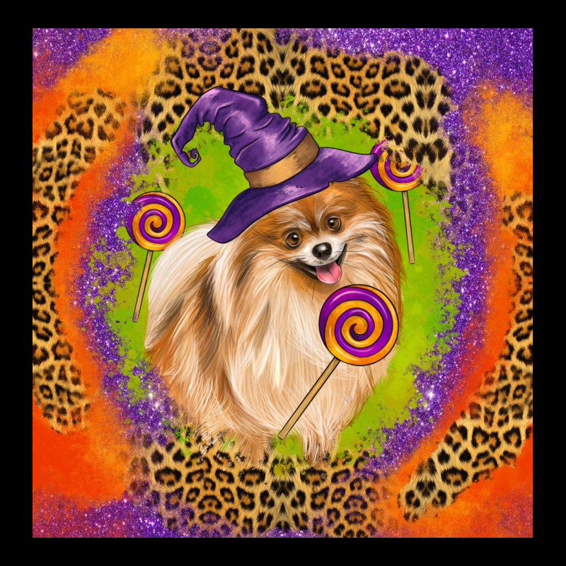 Halloween Pomeranian Dog Premium Tee by LillyAllenDesigns | Teevron