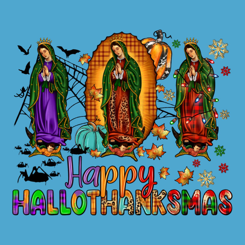 Our Lady Of Guadalupe Happy Hallothanksmas Premium Hoodie by JahusDesignShop | Teevron