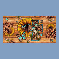 Leopard Cross Butterfly Sunflower Urban Hoodie | Teevron