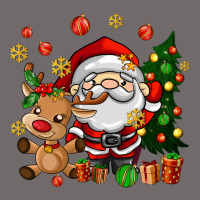 Santa And Reindeer Urban Hoodie | Teevron