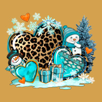 Winter Hearts With Snowmans Urban Hoodie | Teevron