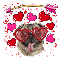 Valentine's Day  Pug Premium Sweatshirt | Teevron