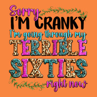 Sorry Im Cranky Im Going Through My Terrible Sixties Right Now Premium Sweatshirt | Teevron