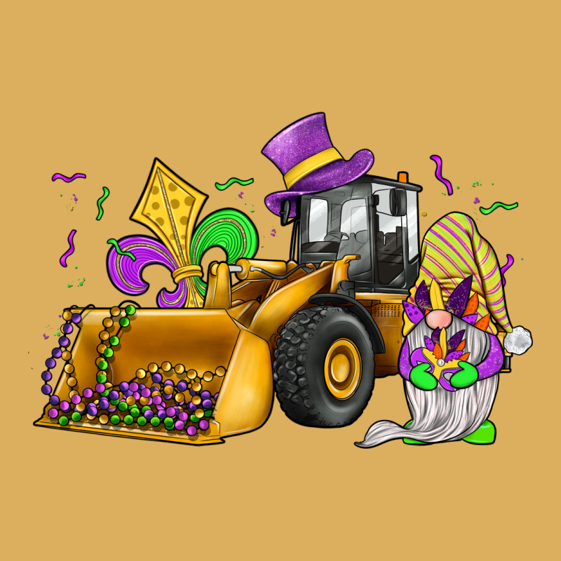 Mardi Gras Gnome Bulldozer Premium Hoodie by JahusDesignShop | Teevron