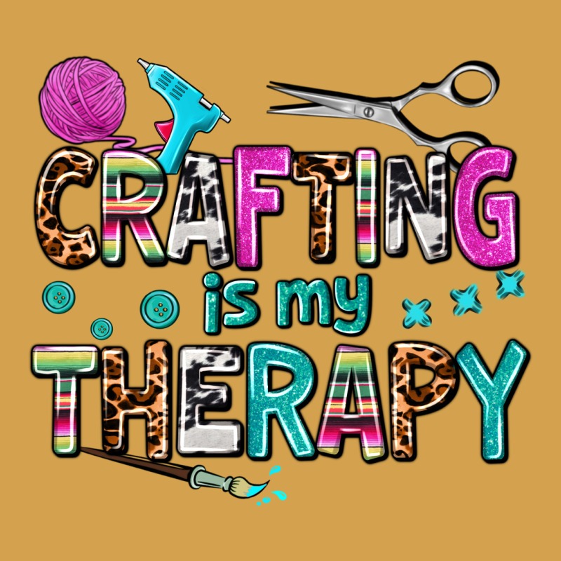 Crafting Is My Therapy Urban Hoodie by AdoDesignShop | Teevron