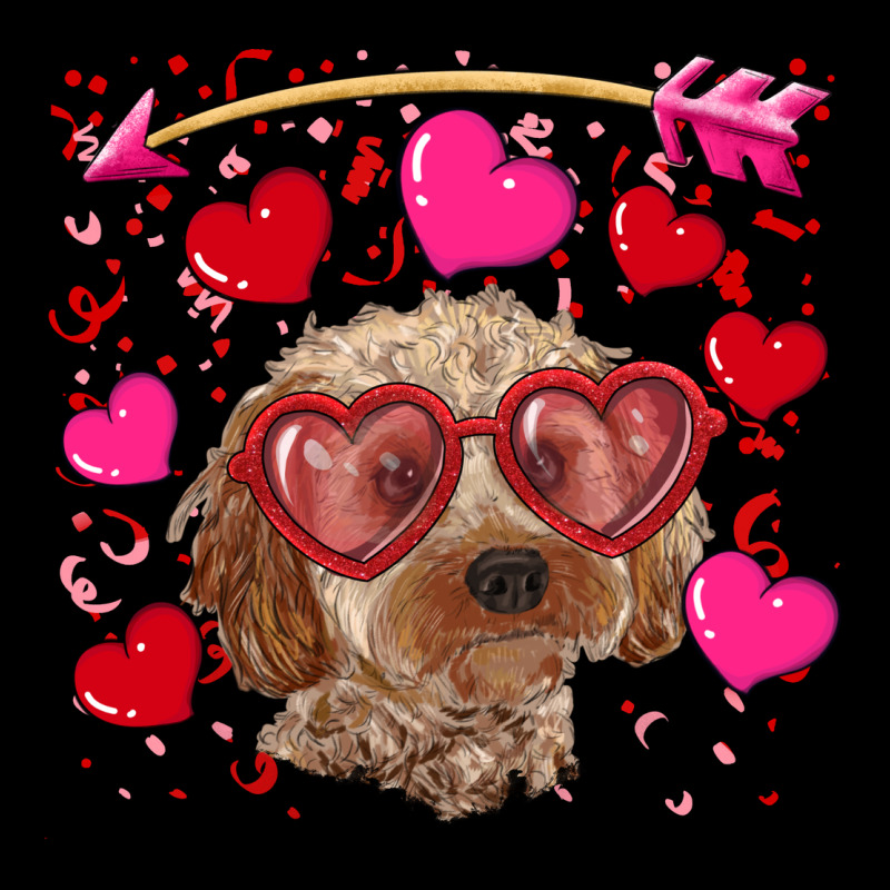 Valentine's Day Cockapoo Premium Sweatshirt by RanaPortraitStore | Teevron