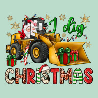 I Dig Christmas Bulldozer Santa Premium Hoodie | Teevron
