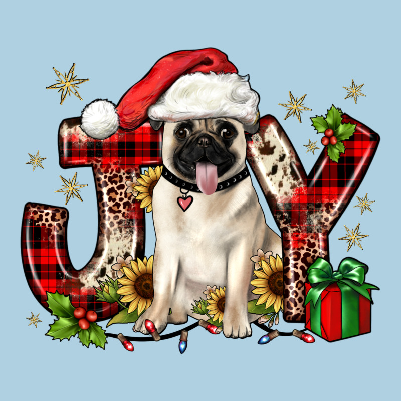 Christmas Joy Pug Premium Hoodie by JahusDesignShop | Teevron