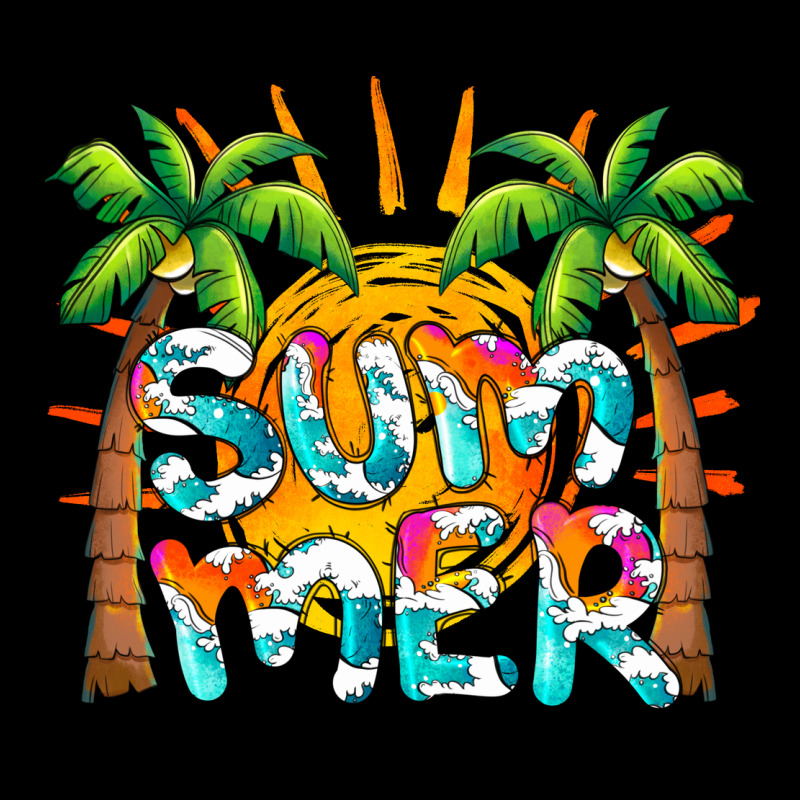 Summer Waves And Sun Long Sleeve Tee by BarkalooDesign | Teevron