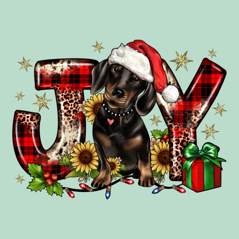 Christmas Joy Dachshund Premium Hoodie by JahusDesignShop | Teevron