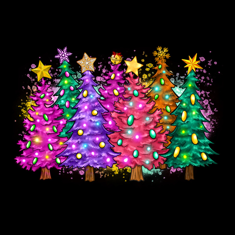 Christmas Trees And Lights Premium Sweatshirt by Zillion Design Studio | Teevron