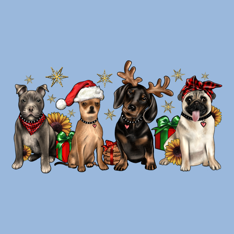 Christmas Chihuahua Pitbull Pug Dachshund Premium Hoodie by JahusDesignShop | Teevron