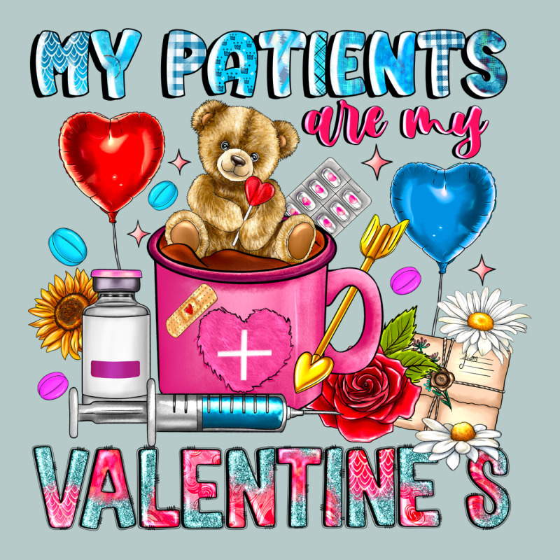 My Patients Is Valentines Heavy Core Tee by CowhideDigitalArt | Teevron