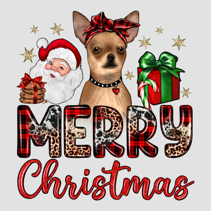 Merry Christmas Chihuahua Premium Hoodie by JahusDesignShop | Teevron