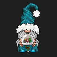 Winter Gnome With Snow Globe Classic Tee | Teevron