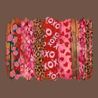 Valentine's Day Brushstrokes With Roses Premium Sweatshirt | Teevron