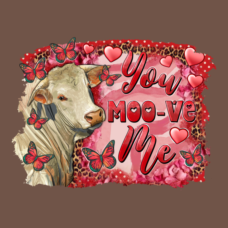 Valentine's Day You Moo Ve Me Charolais Cow Premium Sweatshirt by RanaPortraitStore | Teevron