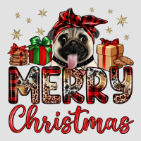 Merry Christmas Pug Premium Hoodie | Teevron