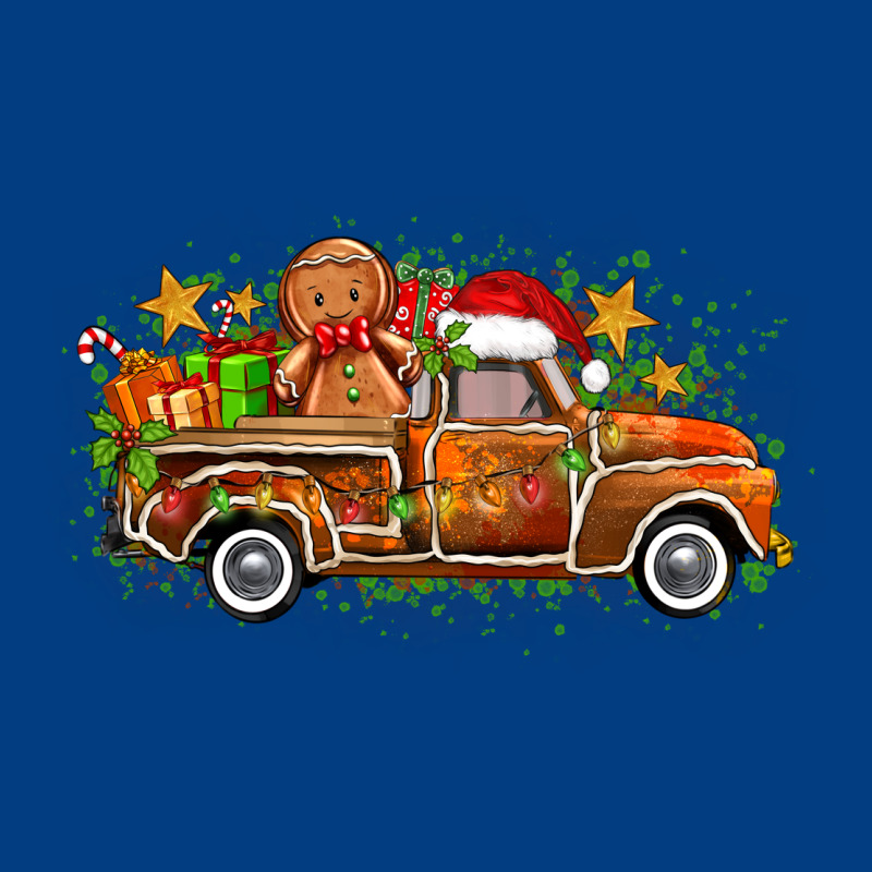 Christmas Gingerbread Truck Premium Sweatshirt by Zillion Design Studio | Teevron