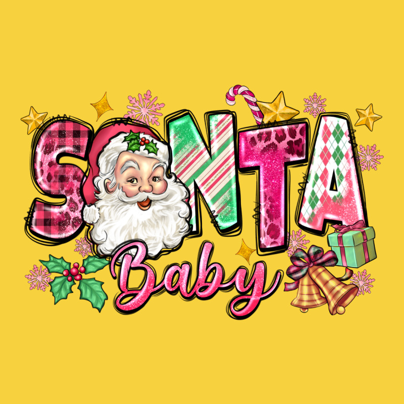 Pink Santa Baby Christmas Premium Sweatshirt by Zillion Design Studio | Teevron