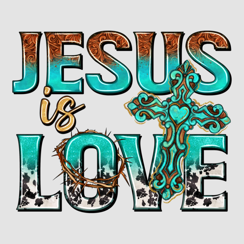 Jesus Is Love Premium Sweatshirt by texasbilliewilder | Teevron