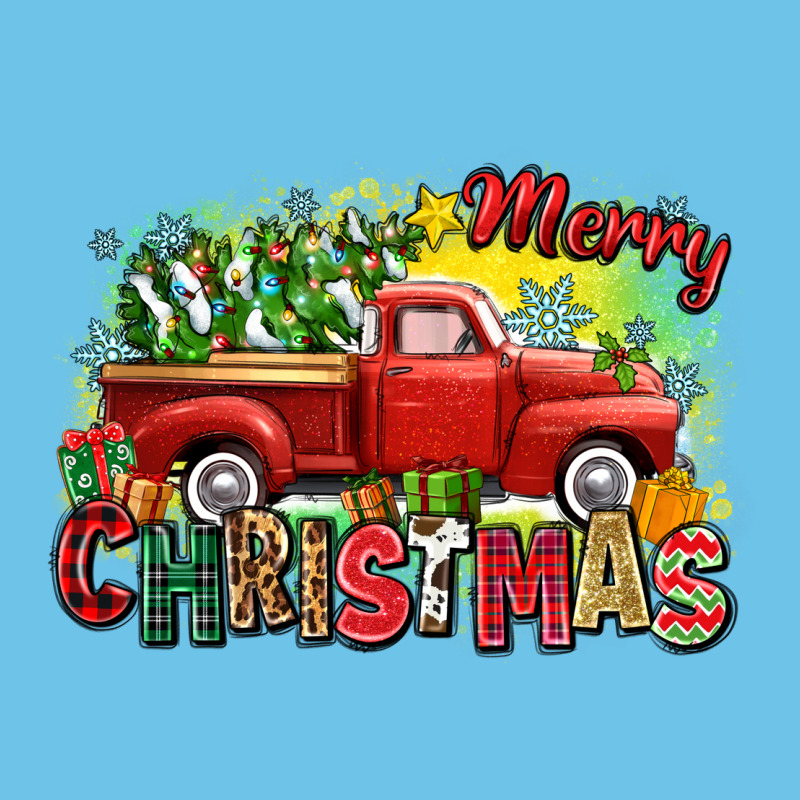 Merry Christmas Truck Premium Sweatshirt by Zillion Design Studio | Teevron