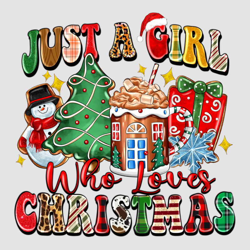 Just A Girl Who Loves Christmas Premium Sweatshirt by Zillion Design Studio | Teevron
