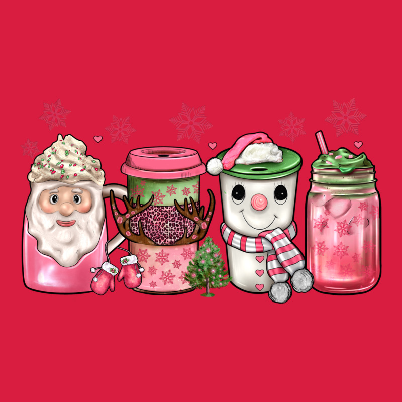 Pink Christmas Coffee Premium Hoodie by JahusDesignShop | Teevron