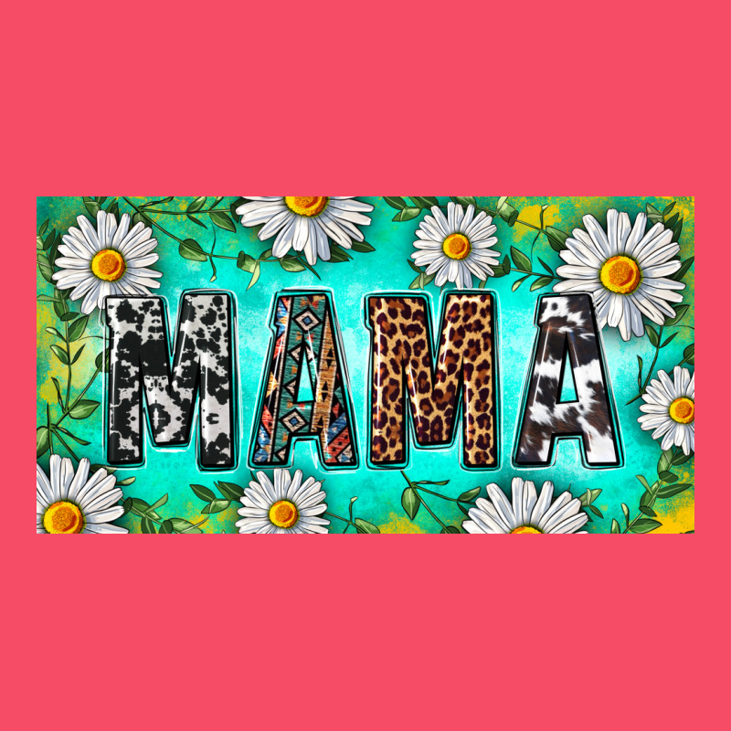 Turquoise And Daisy Mama Premium Sweatshirt by RanaPortraitStore | Teevron
