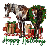 happy holidays mustang horse | Teevron