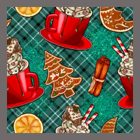 Christmas Hot Chocolate And Cookie Seamless Pattern Urban Hoodie | Teevron