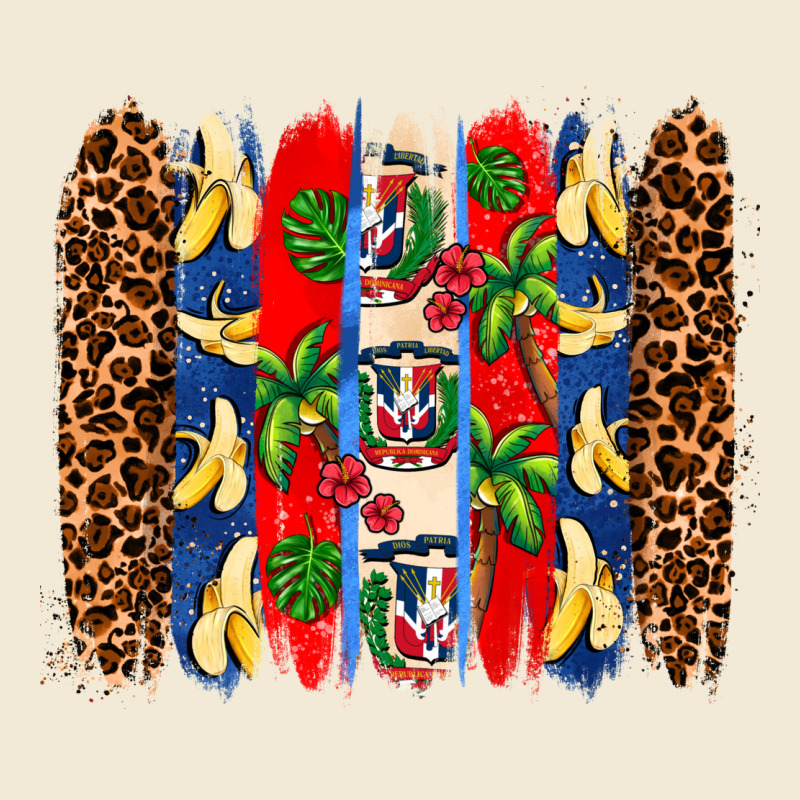 Dominican Republic Brushstrokes Premium Hoodie by AdoDesignShop | Teevron