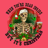 When You're Dead Inside But It's Christmas Premium Sweatshirt | Teevron