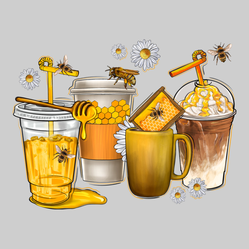 Coffee Cups Bumble Bee Premium Sweatshirt by texasbilliewilder | Teevron