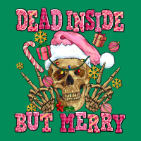Dead Inside But Merry  Pink Christmas Skeleton Urban Hoodie | Teevron