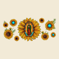 Sunflower Lady Of Guadalupe Premium Hoodie | Teevron