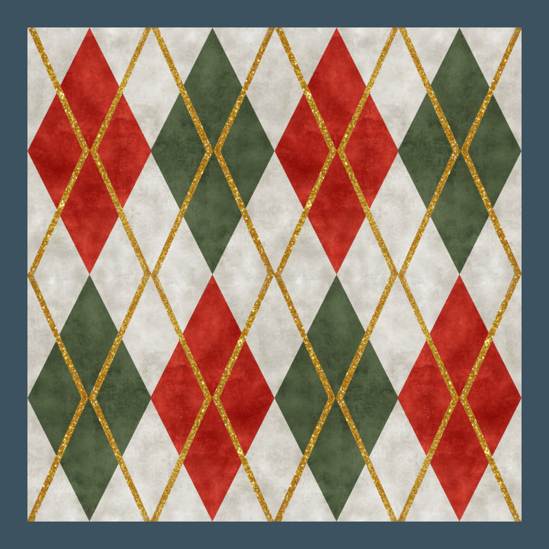 Christmas Diamond Plaid Seamless Pattern Urban Hoodie by BundleAndBundleShop | Teevron