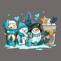 Winter Snowman Coffee Cups Urban Hoodie | Teevron