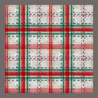Christmas Plaid Seamless Pattern Urban Hoodie | Teevron