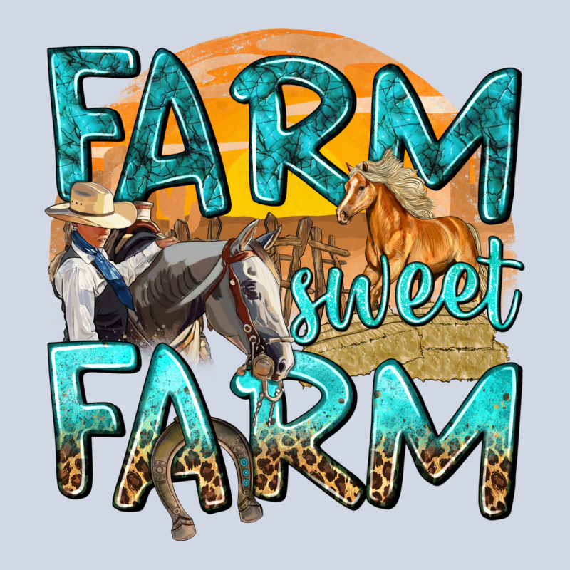 Farm Sweet Farm With Horses Premium Sweatshirt by texasbilliewilder | Teevron