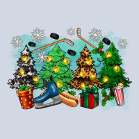 Christmas Trees With Hockey Premium Sweatshirt | Teevron