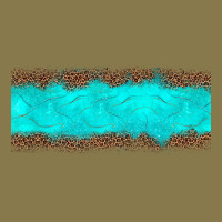 Turquoise Leopard Premium Hoodie | Teevron