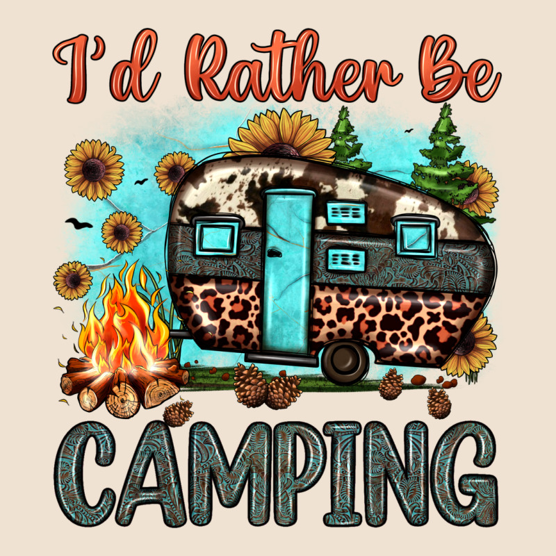 I'd Rather Be Camping Urban Hoodie by JahusDesignShop | Teevron