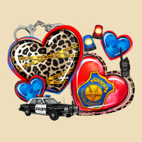 Western Leopard  Police   Hearts Premium Hoodie | Teevron