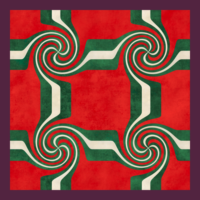 Retro Christmas Seamless Pattern Urban Hoodie by BundleAndBundleShop | Teevron